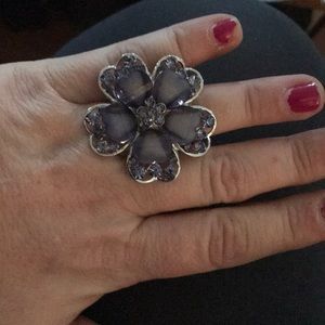 Large Flower Statement Ring